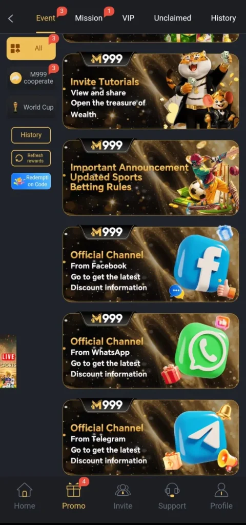 m999 Real App