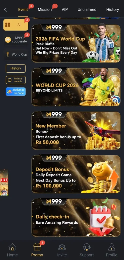 m999 App Game